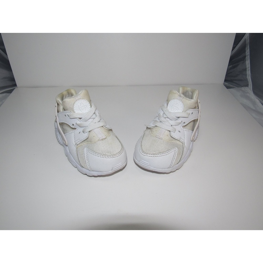 Nike Huarache Baby Sneakers White Size 6C Leather Mesh Comfort‎